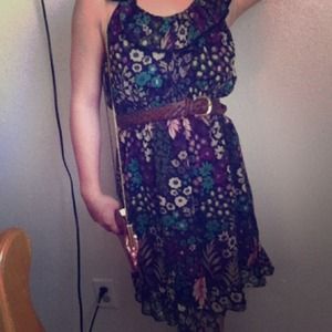 Forever 21 (flower print dress)