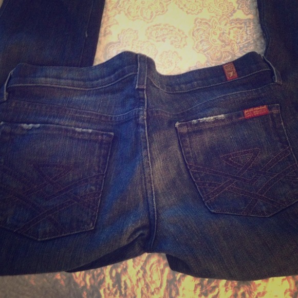 7 jeans "Edie" gently worn