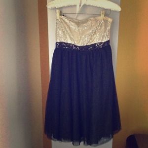 Black formal dress