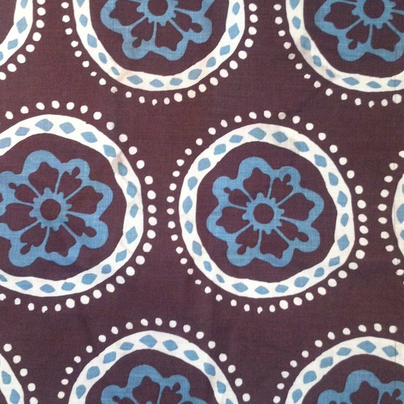 Fabric shower curtain