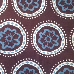 Fabric shower curtain