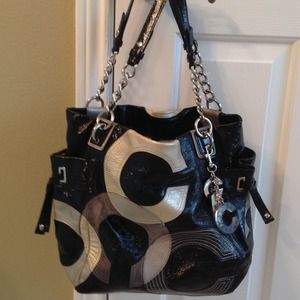 Unique Oversized Coach bag!