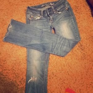 American Eagle artist jeans