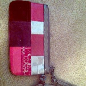 Coach wristlet