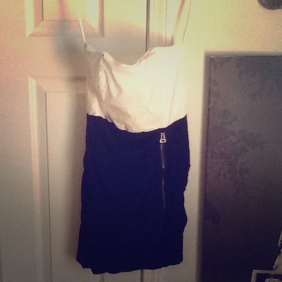 Black and white cocktail/party dress
