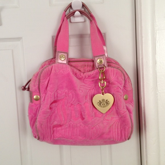 Authentic juicy couture pink purse