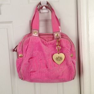 Authentic juicy couture pink purse