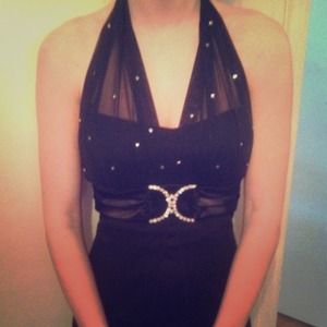 Black prom/evening gown