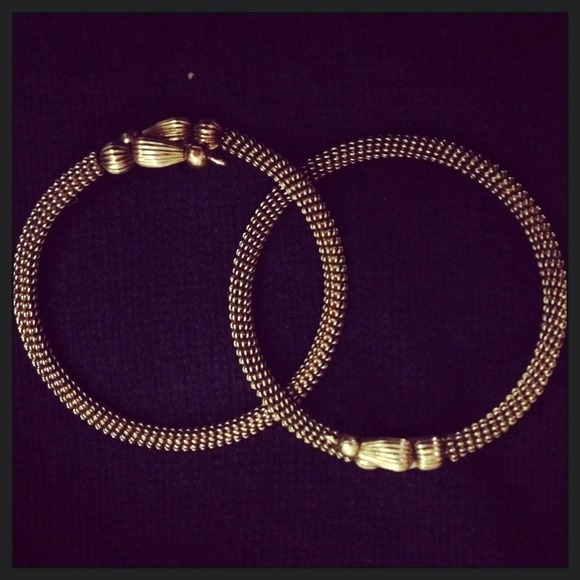 Vintage Twin Steele Bracelets