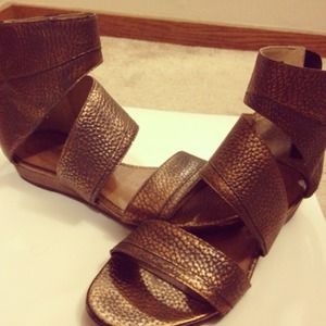Matisse Bronze Gladiator Sandals