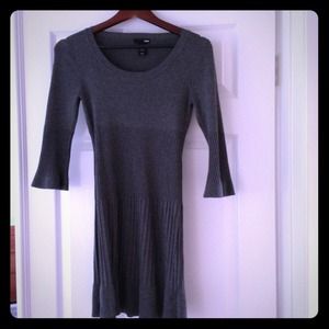 Grey H&M sweater dress