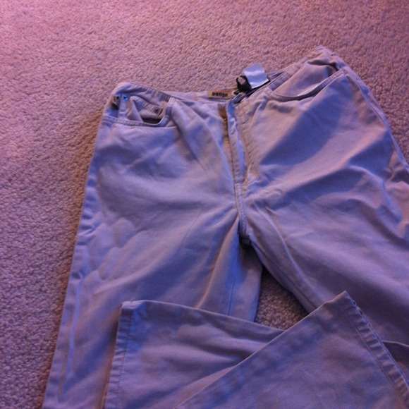 Khaki trousers boot cut - Picture 2 of 4