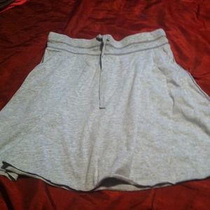 Long grey comfy skirt