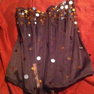Brown corset