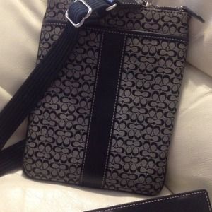 SOLD - Coach Black Cossbody