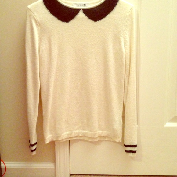 Forever 21 black & white long sleeve