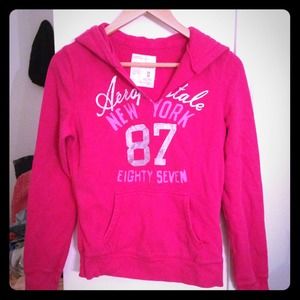 Hot pink Aeropostale Hoodie