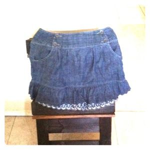 DKNY Jean Skirt