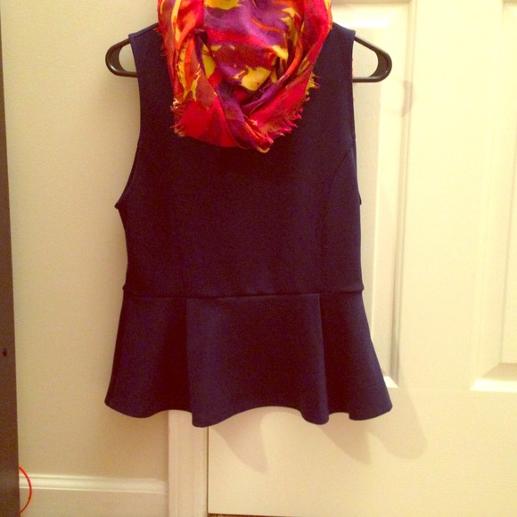 F21 peplum top