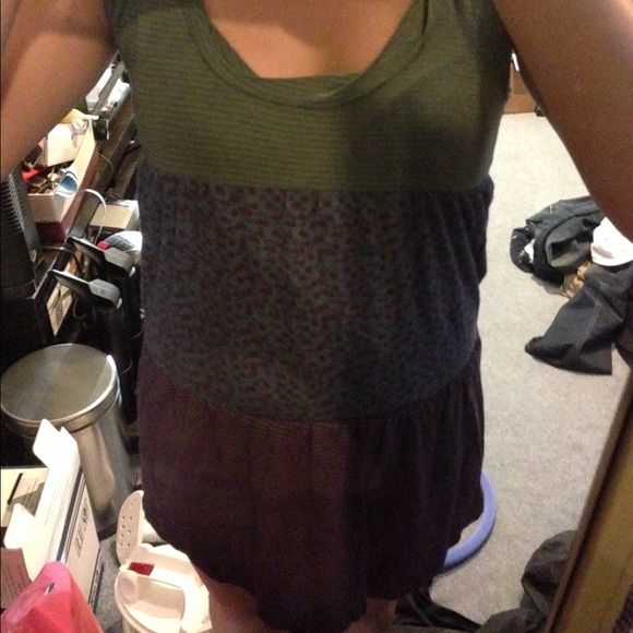UO Multi-patterned BDG tunic
