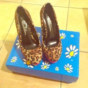 Animal Print heels