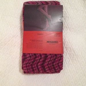 Missoni for Target printed tights