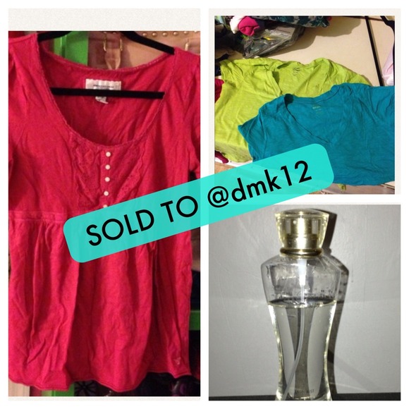 3 shirts and perfume