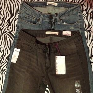 Pacsun Bullshead black skinny jean bundle