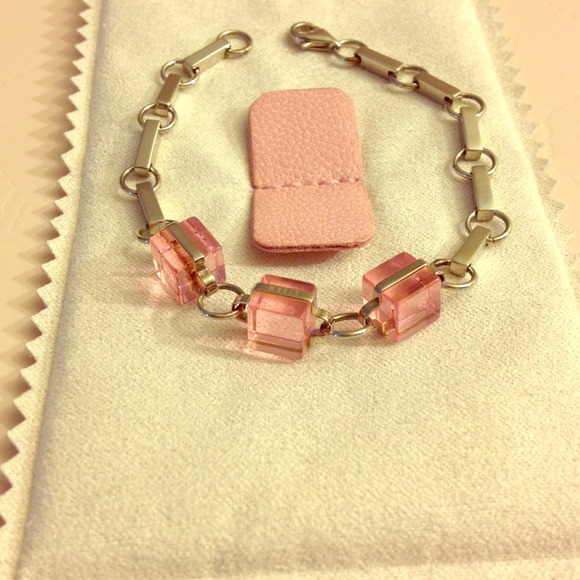 STORM* pink box bracelet