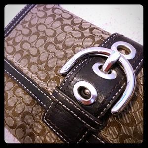 Brown Coach Wallet