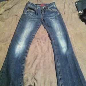 Rock & roll cowgirl jeans