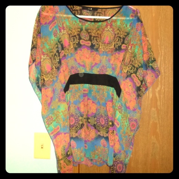 SOLD Forever 21 Tie blouse