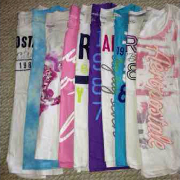 10 Aeropostale T-shirts! Great condition!!!