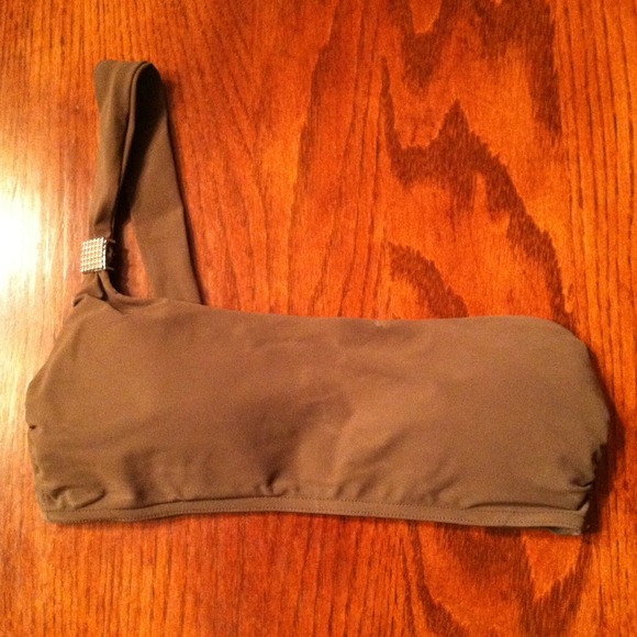 Gap Bandeau Bikini! Army Green // Olive!