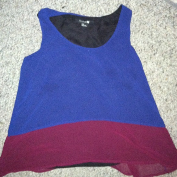 Color block tank top $$$$$$$ sold in bundle$$$$$$$