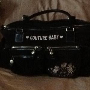 Juicy couture diaper bag !!