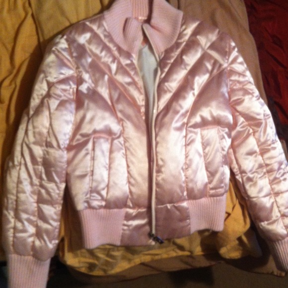Pink winter jacket