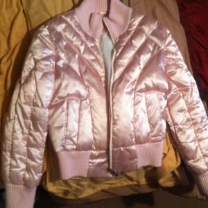 Pink winter jacket