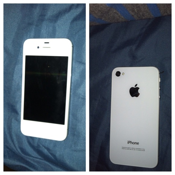 White iPhone 4  , Verizon. Excellent Condition