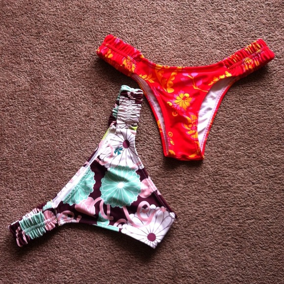 RESERVED @chloe28 Brazilian bikini bottoms bundle