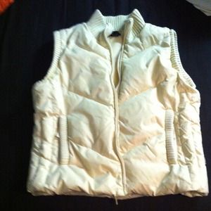 Cream vest