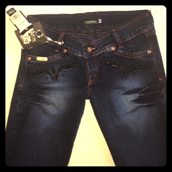 Brazilian cut jeans made in Colombia.