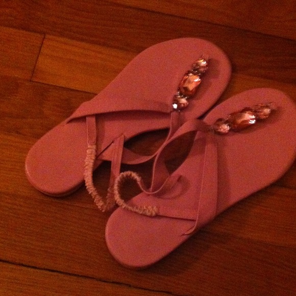 Pink sandals