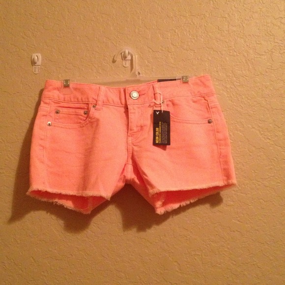 Hot pink shorts
