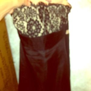 Black lace cocktail dress!