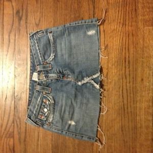 Blue Jean mini skirt