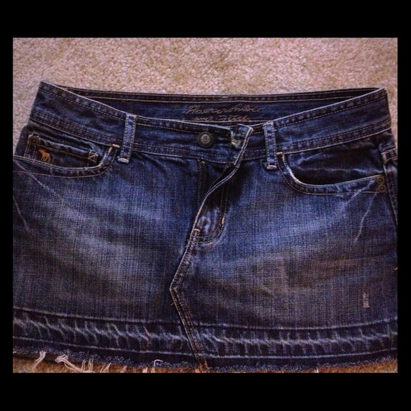 Abercrombie and Fitch Denim Mini