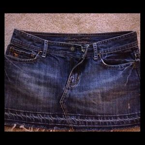 Abercrombie and Fitch Denim Mini