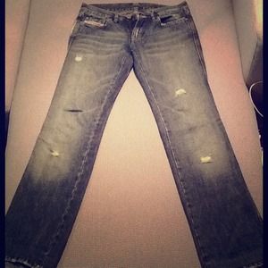 Diesel straight legged jeans