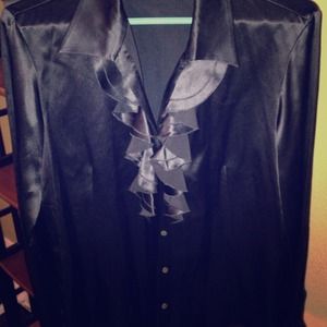 Lafayette 148 New York 100% Silk Blouse